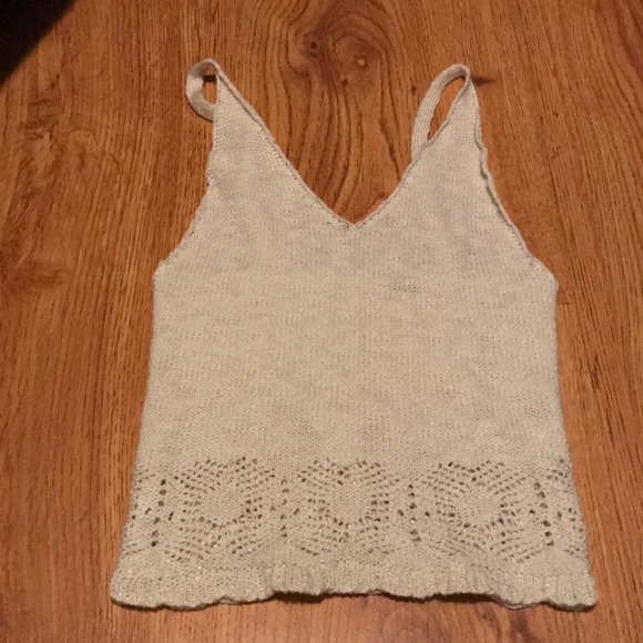 Brandy Melville Tops - Brandy Melville soft crochet tank